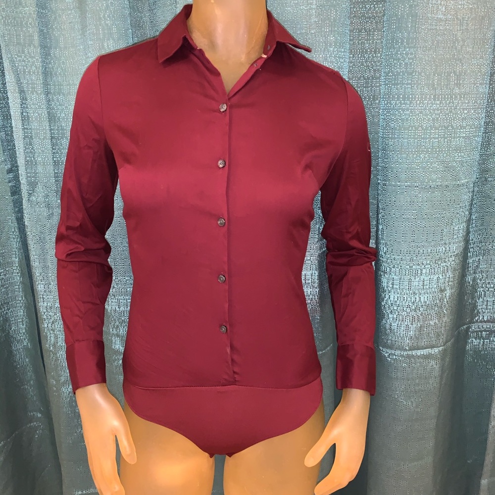 Express Button Up Bodysuit